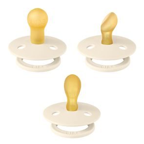 BIBS Set dudlíků Try It 3ks IVORY