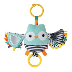 Infantino Vibrující sovička s mávajícími křídly