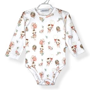 Mrofi Pure Organic Body dlouhý rukáv Little Mouse