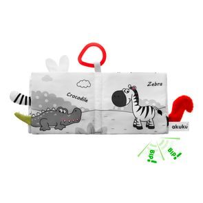 Canpol babies Měkká knížka pískací Animals FARMA