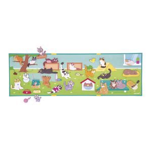 Janod Magnetická kniha Magnetistories KOČKY