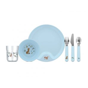 Little Dutch Dětská jídelní sada 6-dílná Forest Friends