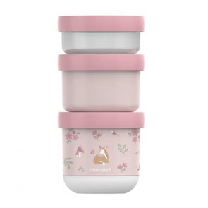 Little Dutch Kelímky na svačinu stohovací 3 ks Fairy Garden