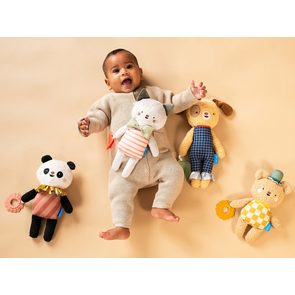 Taf Toys Box s šátky Bunny