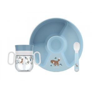 Little Dutch Dětská jídelní sada 3-dílná Forest Friends
