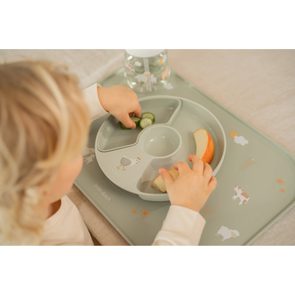 BabyOno Silikonová miska s přísavkou MINT