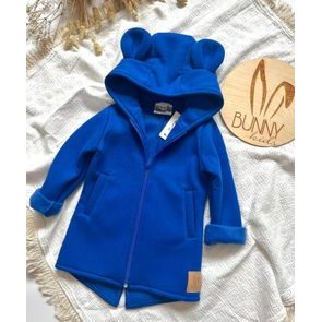 Bunnykids Mikino-kabátek Medvídek MODRÁ