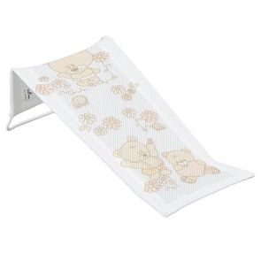 Tega Lehátko do vaničky látkové MEDVÍDEK BÍLÉ