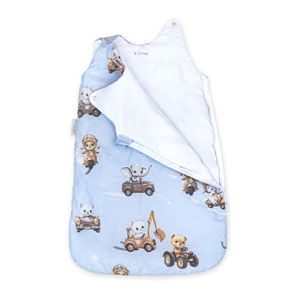 Albero Mio Mušelínový spací pytel 0-4m ŠEDÁ (CC3)