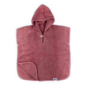 Kikko BIO bavlněné froté pončo XKKO Organic MESA ROSE