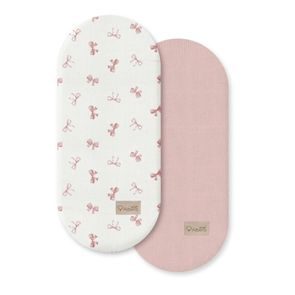 Albero Mio Prostěradlo do kočárku 2ks (CP9) POWDER BOWS