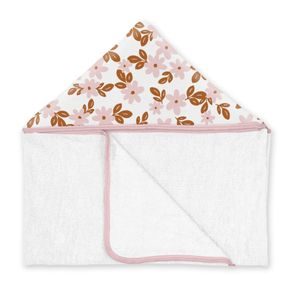 Albero Mio Bambusová osuška s kapucí (CP1) RETRO FLOWERS