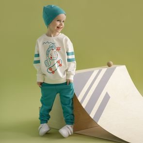 PINOKIO Mikina Let´s Rock ČERNÁ