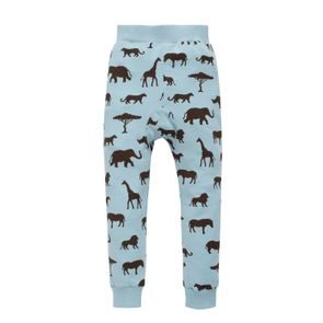 PINOKIO Tepláčky legíny Safari MODRÁ