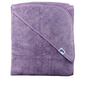 Kikko BIO bavlněná froté osuška s kapucí XKKO Organic 90x90cm LAVENDER AURA