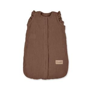 Albero Mio Letní mušelínový spací pytel 0-4m (CC8) ČOKOLÁDOVÁ