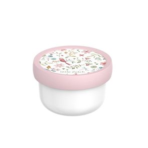 BabyOno Silikonový dělený talíř s přísavkami RŮŽOVÁ