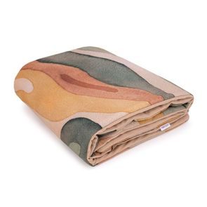 Makaszka Zateplená dětská deka Cotton "M" (75x100) RAINBOW MOUNTAIN