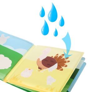 Akuku Zvířátka do vody střední 4ks