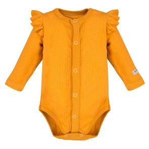 Eevi Body celorozepínací s volánky Simply Comfy MEDOVÉ