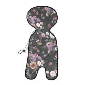 Makaszka Bambusová prodyšná podložka do autosedačky 0-18kg MYSTERY OF FLOWERS
