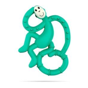 Matchstick Monkey Kousátko Mini Monkey s antimikrobiálním povrchem ZELENÉ