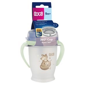 LOVI 2x dudlík silikonový dynamický PRIME 6-18m Baby Blue/Blue