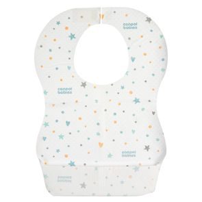 Canpol babies Bryndák voděodolný jednorázový s kapsou 10ks