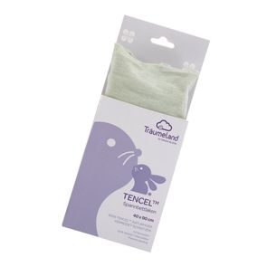 Träumeland Prostěradlo Tencel 90x40 SVĚTLE ZELENÁ