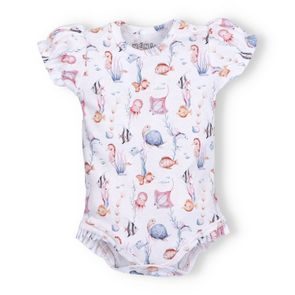 NINI Body krátký rukáv Ocean Girl MOŘSKÁ ZVÍŘÁTKA