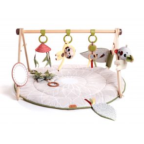 Tiny Love Hrací deka s dřevěnou hrazdou BOHO CHIC