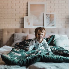 Makaszka Zateplená dětská deka "L" Cotton (100x150) MYSTERY OF FLOWERS