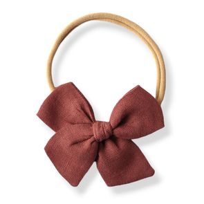 Aliro Čelenka Aline lněná TERRACOTTA