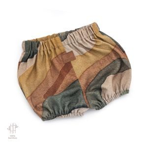 Makaszka Bambusové kraťásky bloomers RAINBOW MOUNTAIN