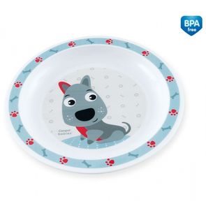 Canpol Plastový talíř Cute Animals - PEJSEK