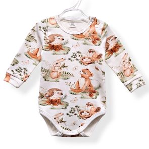 Le Bebe Body dlouhý rukáv Pohoda v lese