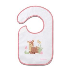BabyOno Bryndák froté 6m+ RŮŽOVÝ