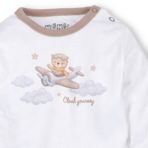 NINI Soupravička (4ks) s polodupačkami Méďa Pilot