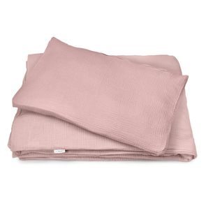 Albero Mio Mušelínové povlečení (CC1) PUDROVĚ RŮŽOVÁ