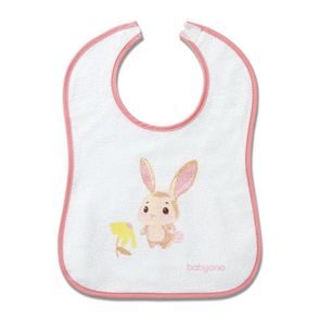 BabyOno Bryndák froté 9m+ RŮŽOVÝ