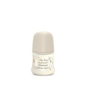 Suavinex Wonderland kojenecká láhev 150ml KRÉMOVÁ