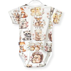 Le Bebe Body + polodupačky Lesní zvířátka II.