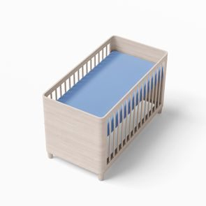 Eevi Prostěradlo Froté 140x70cm SVĚTLE MODRÁ