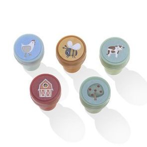 Little Dutch Razítka samobarvící 16ks Farma
