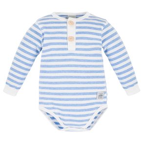 Makoma Body "polo" dlouhý rukáv Greco BLUE STRIPES