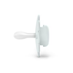 Canpol babies Dudlík 18m+ silikon symetrický Newborn Baby BÍLÝ