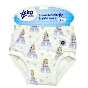 Kikko Tréninkové kalhotky XKKO Organic UNICORNS