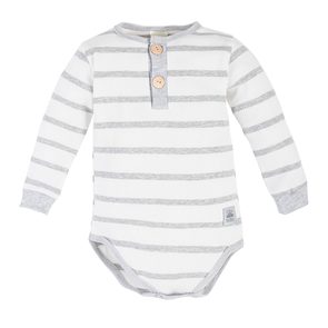 Makoma Body "polo" dlouhý rukáv Greco WHITE STRIPES