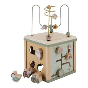 Little Dutch Kostka s aktivitami dřevěná Farma