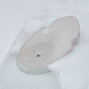 SHNUGGLE Lehátko do vany Pebble Grey